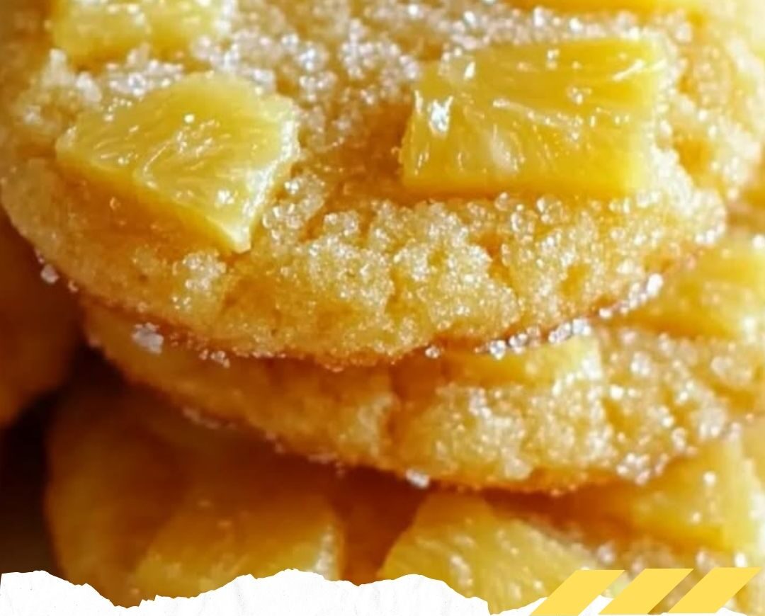 Pineapple Upside Down Sugar Cookies Pineapple Upside Down Sugar Cookies